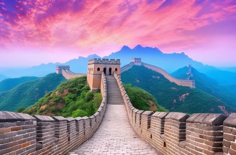 著名旅游景点中国的长城建筑背景,高清,摄影图,摄影图片,图片大全,摄影图免费下载